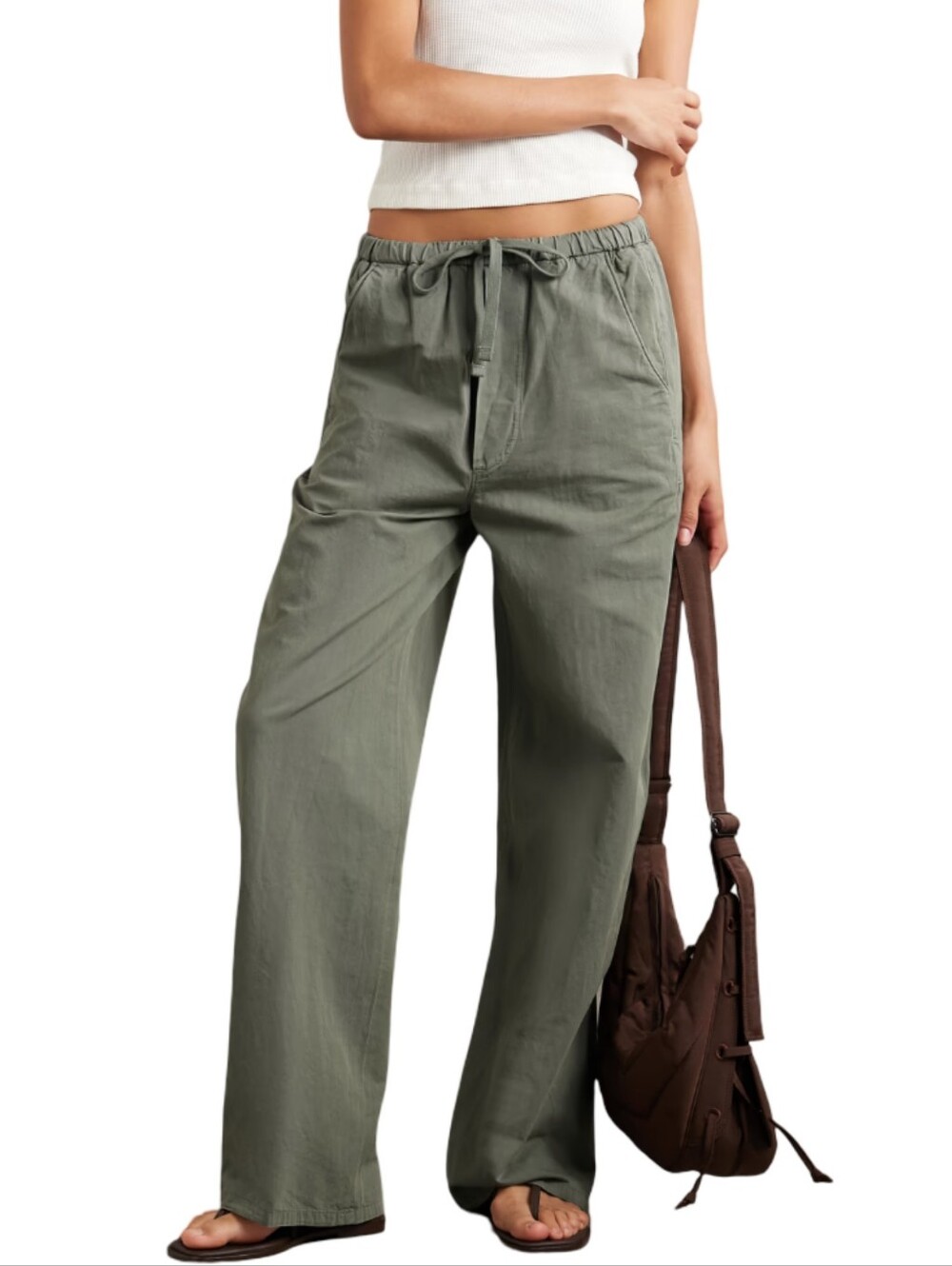 Citizens of Humanity Aurora Pull On Pants Nova Green NWOT Size M - Picture 2 of 9